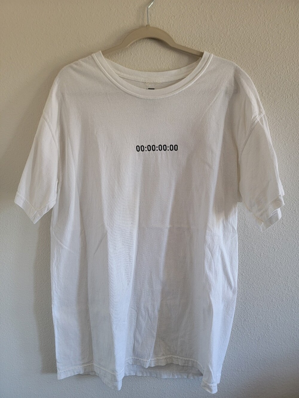 Rare Unus Annus Limited Edition Out Of Time Tee White Size Large